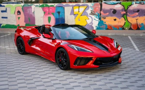 Chevrolet Corvette With Automatically Retractable Roof