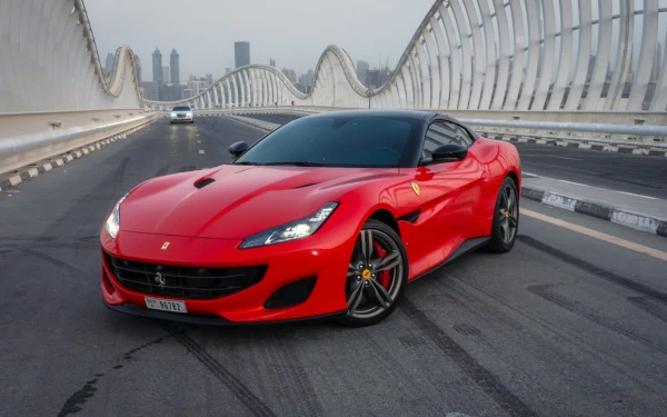 Ferrari Portofino Rosso Black Roof
