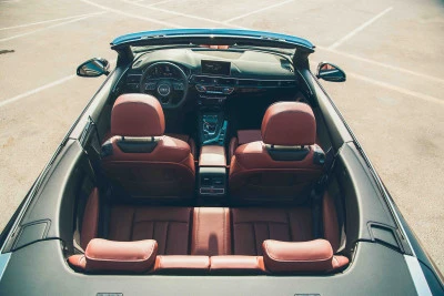  Noir Audi A5 Cabriolet Photo 5