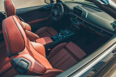  Noir Audi A5 Cabriolet Photo 6