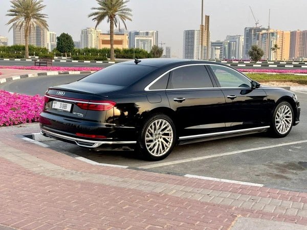  Black Audi A8 L60 TFSI Photo 3