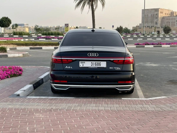  Black Audi A8 L60 TFSI Photo 4