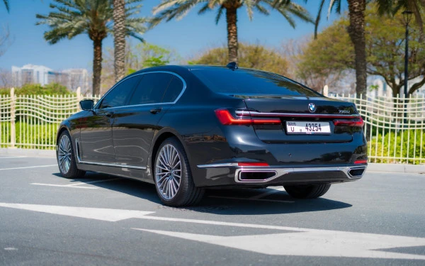  Black BMW 730Li Photo 2