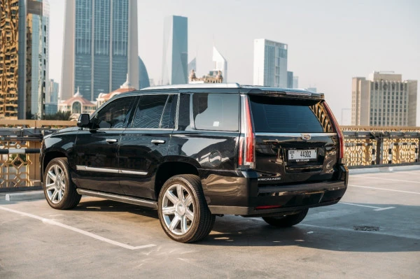  Black Cadillac Escalade Photo 2