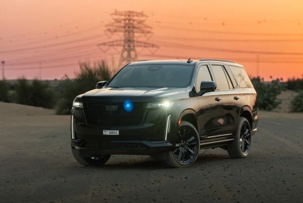  Black Cadillac Escalade Sport Platinum Photo 2