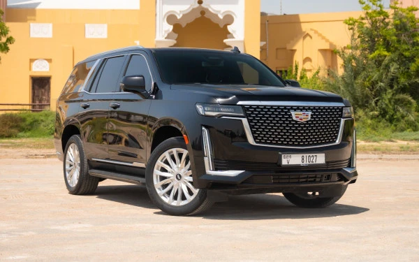  Black Cadillac Escalade Photo 2