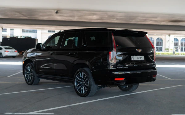  Black Cadillac Escalade Photo 2