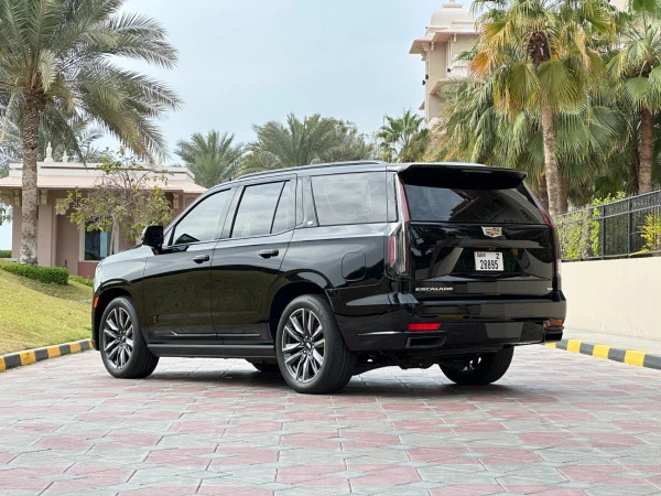  Black Cadillac Escalade Photo 3