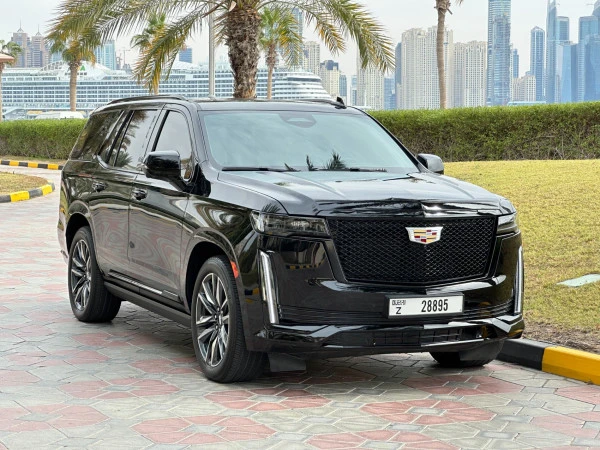  Black Cadillac Escalade Photo 4