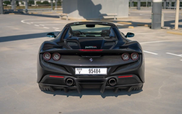  Nero Ferrari F8 Tributo Spyder Photo 3