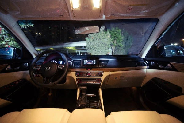  Черный Kia cadenza Photo 6