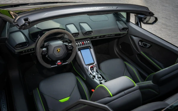  Nero Lamborghini Evo Spyder Photo 5