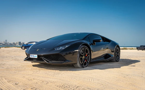  Schwarz Lamborghini Huracan Photo 2