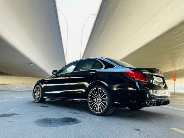  Black Mercedes C300 Class Photo 3