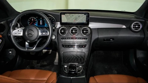  Черный Mercedes C Класс Photo 2