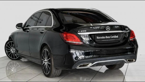  Черный Mercedes C Класс Photo 4
