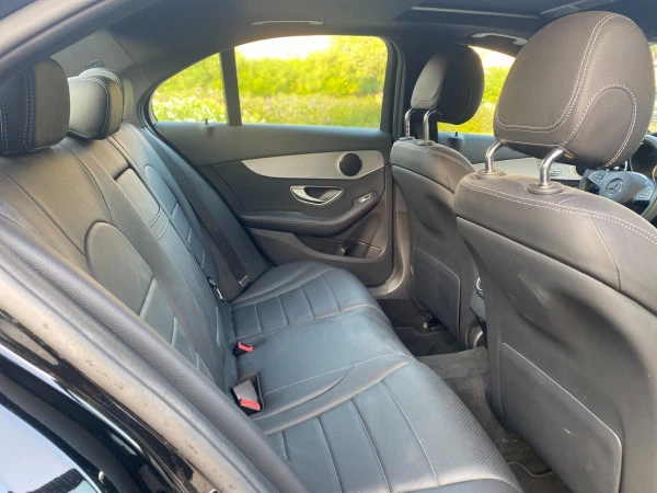  Negro Mercedes C300 with C63 Black Edition Bodykit Photo 5