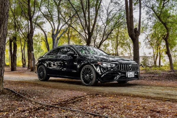  Black Mercedes CLA 250 with CLA 45 Body Kit Photo 5