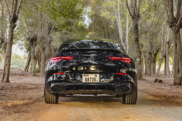  Black Mercedes CLA 250 with CLA 45 Body Kit Photo 6