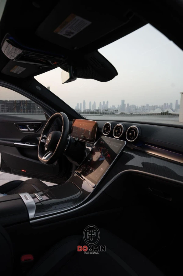  Noir Mercedes C63S AMG Photo 4