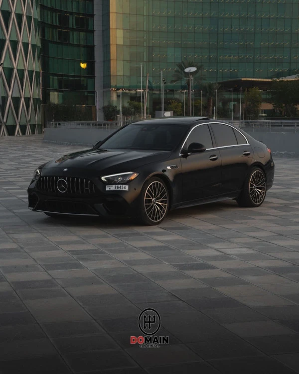  Noir Mercedes C63S AMG Photo 7