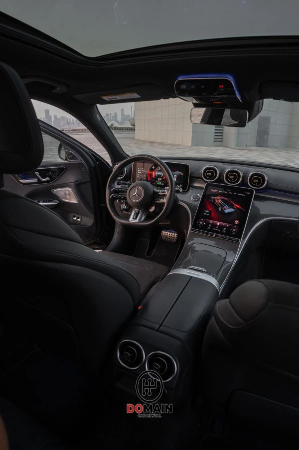  Noir Mercedes C63S AMG Photo 9