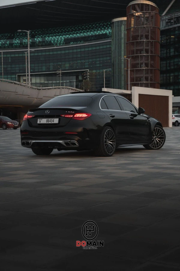  Noir Mercedes C63S AMG Photo 10