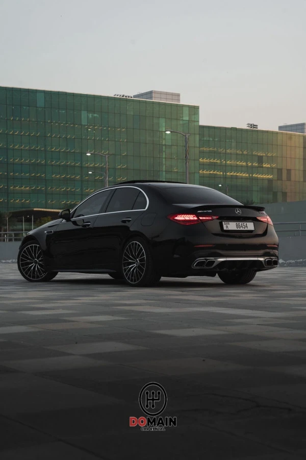  Noir Mercedes C63S AMG Photo 11
