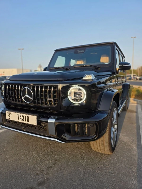  Черный Mercedes G63 AMG Photo 4