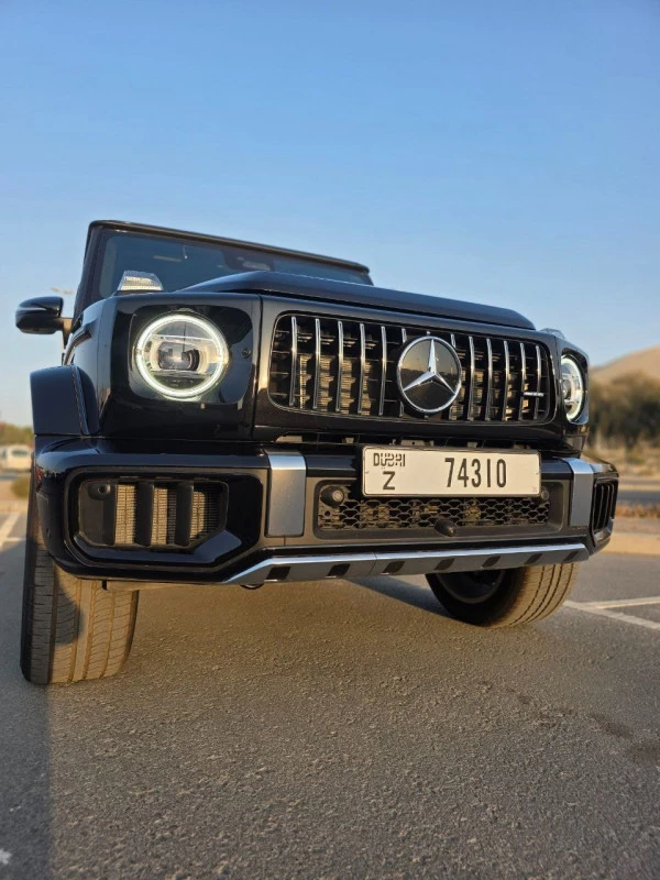  Черный Mercedes G63 AMG Photo 7