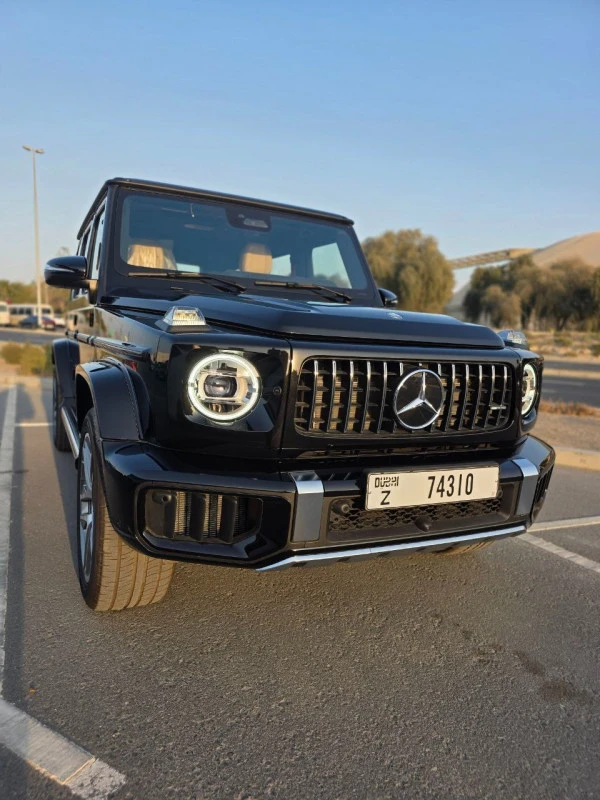  Черный Mercedes G63 AMG Photo 8