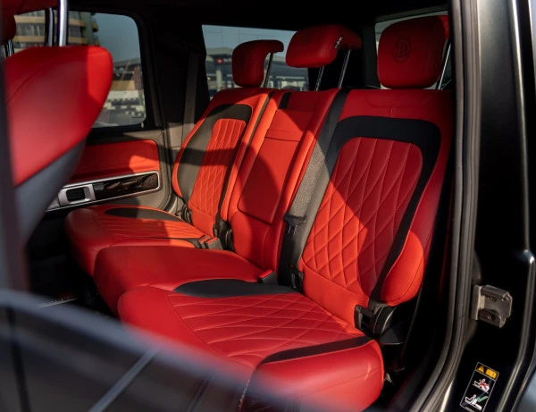  Черный Mercedes G63 Brabus Photo 6