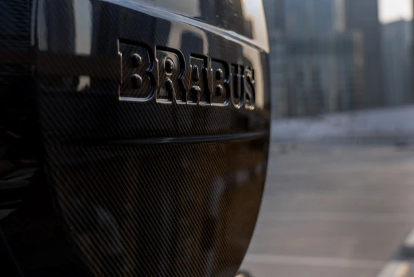  Черный Mercedes G63 Brabus Photo 7