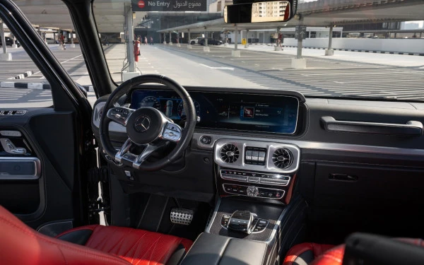  Черный Mercedes G63 AMG Photo 3