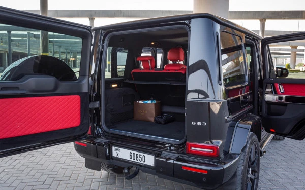  Черный Mercedes G63 AMG Photo 5