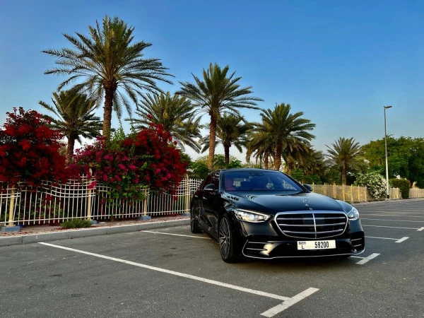  أسود مرسيدس S500 Photo 2