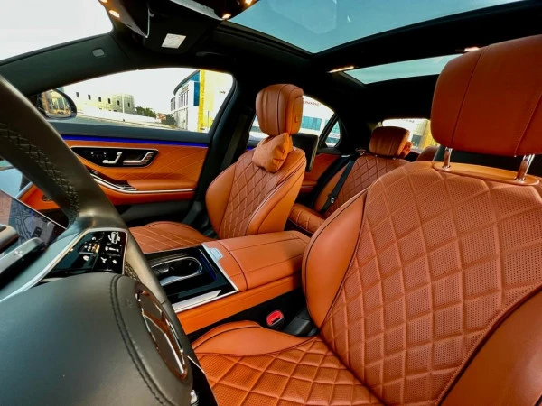  أسود مرسيدس S500 Photo 7