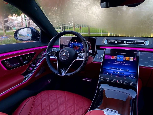  Black Mercedes S500 Class Photo 6