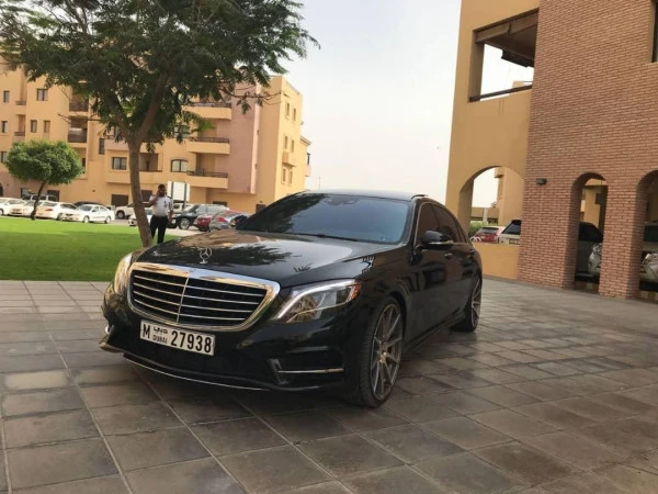  أسود مرسيدس S550 Photo 6