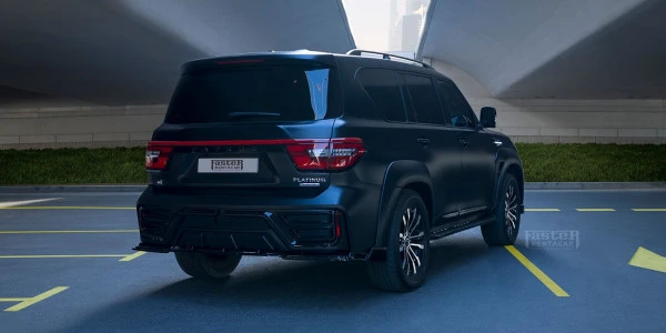  Черный Nissan Patrol Blackhowk Photo 3