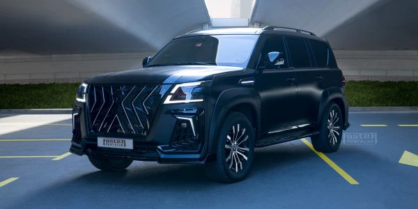  Черный Nissan Patrol Blackhowk Photo 4