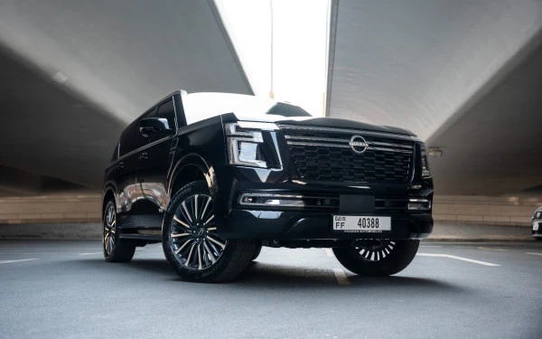  Noir Nissan Patrol Platinum V6 Photo 5