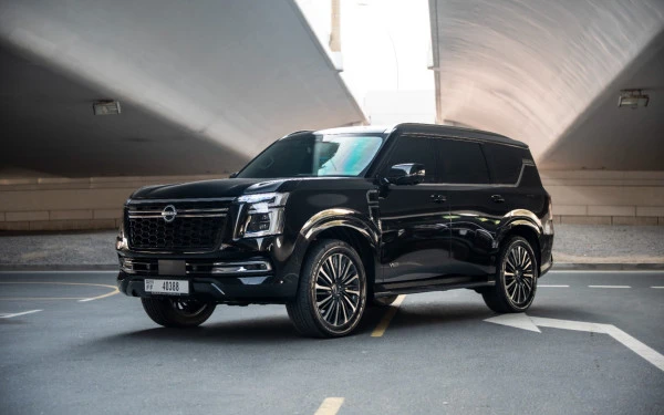  Noir Nissan Patrol Platinum V6 Photo 7