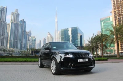  Черный Range Rover Sport Photo 2