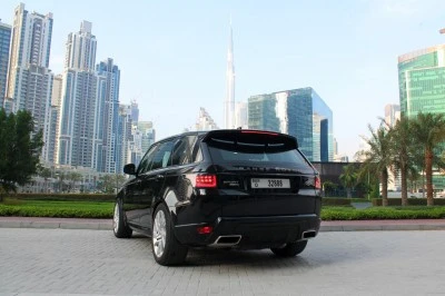  Черный Range Rover Sport Photo 4