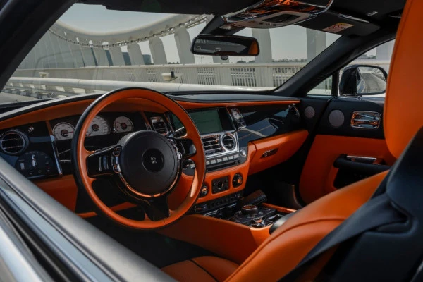  Black Rolls Royce Wraith Silver roof Photo 5