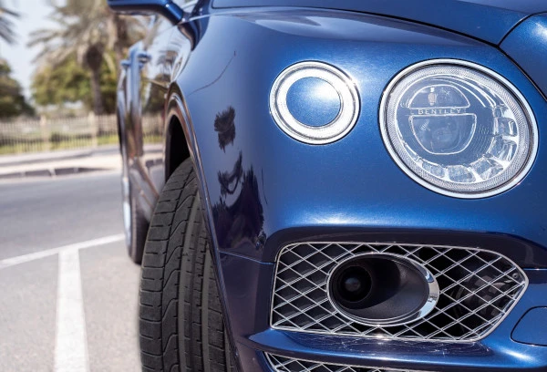  Blue Bentley Bentayga W12 Photo 6