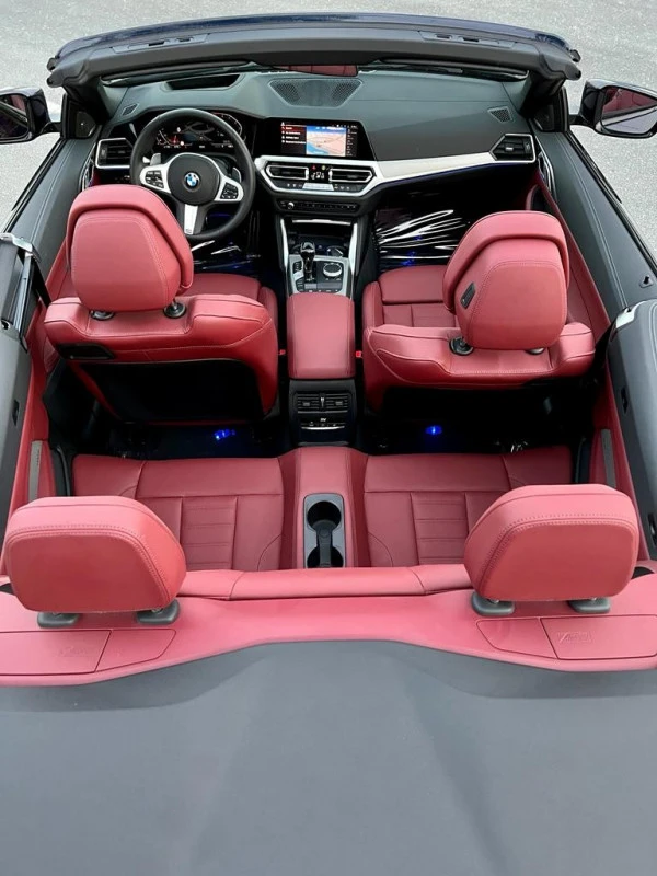  Bleue BMW 430 Convertible Photo 5