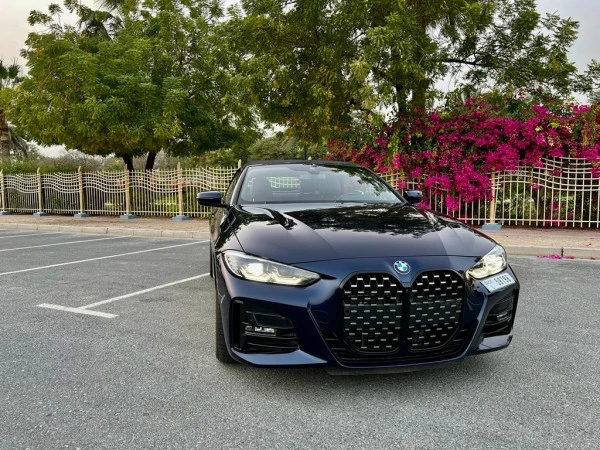  Bleue BMW 430 Convertible Photo 6