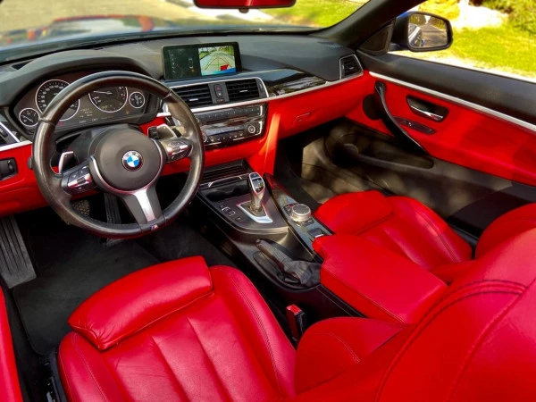  أزرق بي ام دبليو 430i كابريو Photo 3